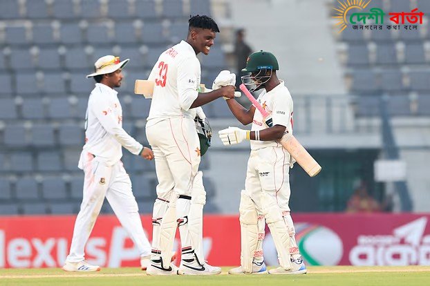 বাংলাদেশকে হারিয়ে ইতিহাস গড়লো জিম্বাবুয়ে