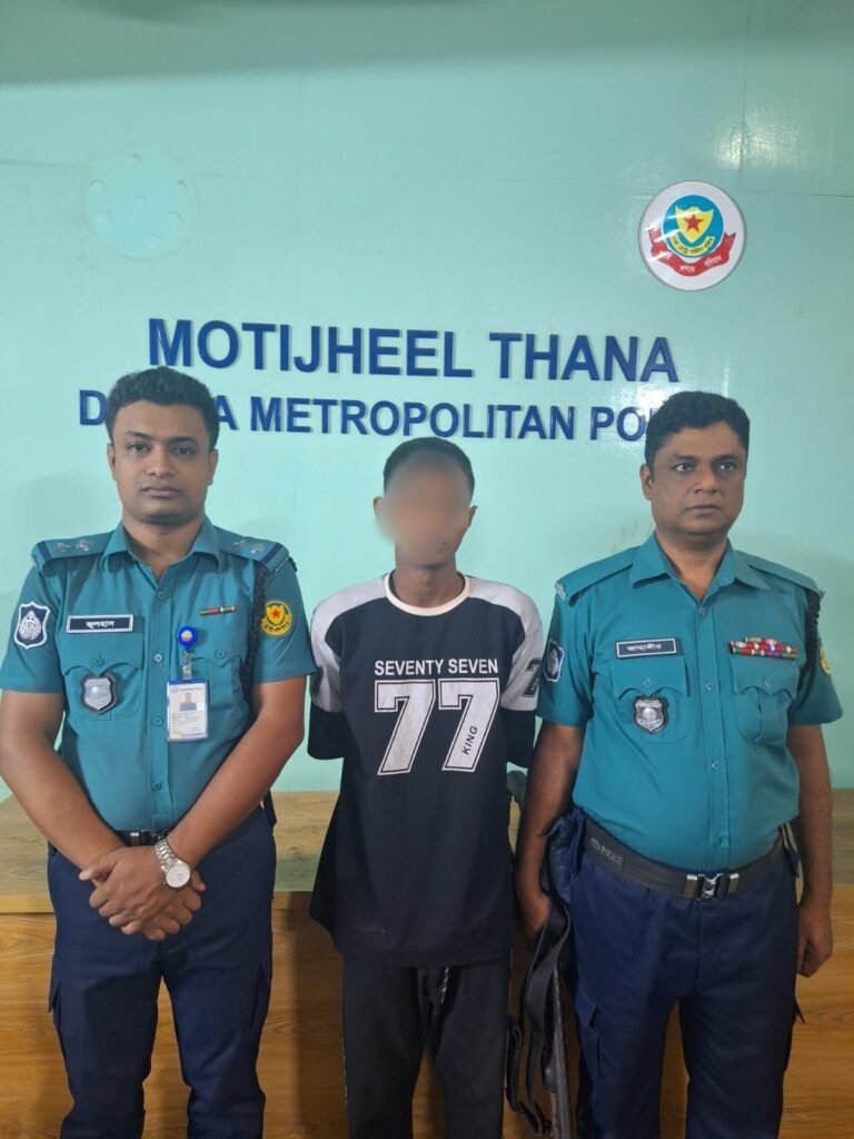 মাত্র ৩০ টাকার জন্য বন্ধুকে খুন, মতিঝিলে মূল আসামি গ্রেপ্তার