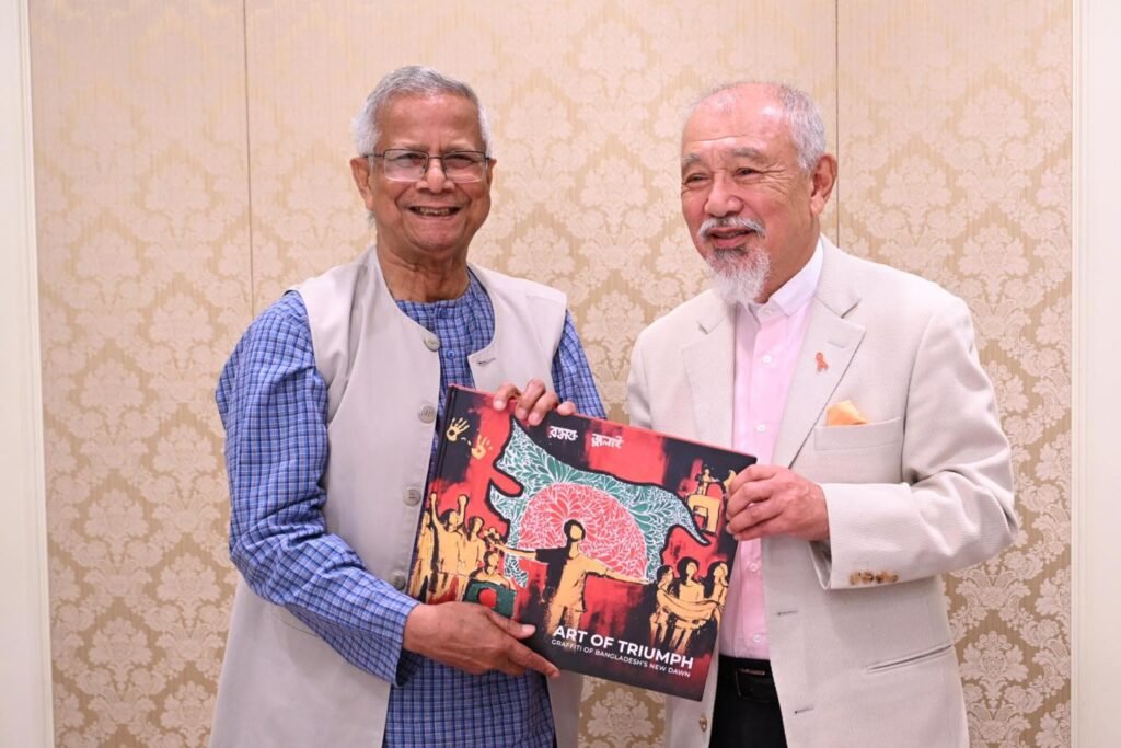 টোকিওতে নিপ্পন ফাউন্ডেশন প্রধানের সঙ্গে প্রধান উপদেষ্টার গুরুত্বপূর্ণ বৈঠক