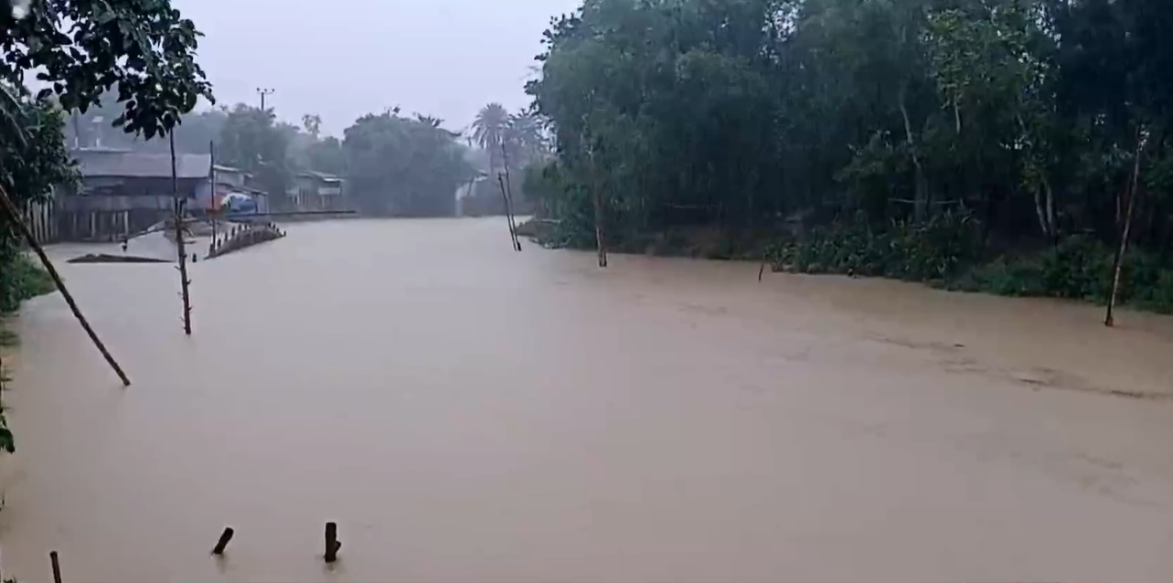 শেরপুরে আবারও বন্যার আশঙ্কা, আতঙ্কে লাখো পরিবার