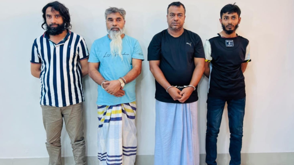 সুব্রত বাইন ও মোল্লা মাসুদসহ চার শীর্ষ সন্ত্রাসী গ্রেফতার
