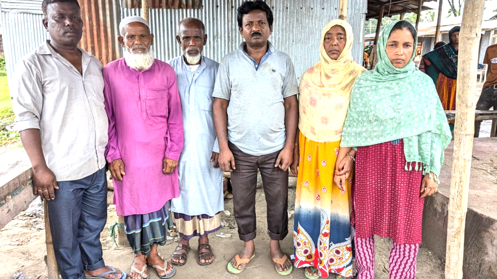 আসাম থেকে বাংলাদেশে ঠেলে দেওয়া ছয় ভারতীয় নাগরিক আটক