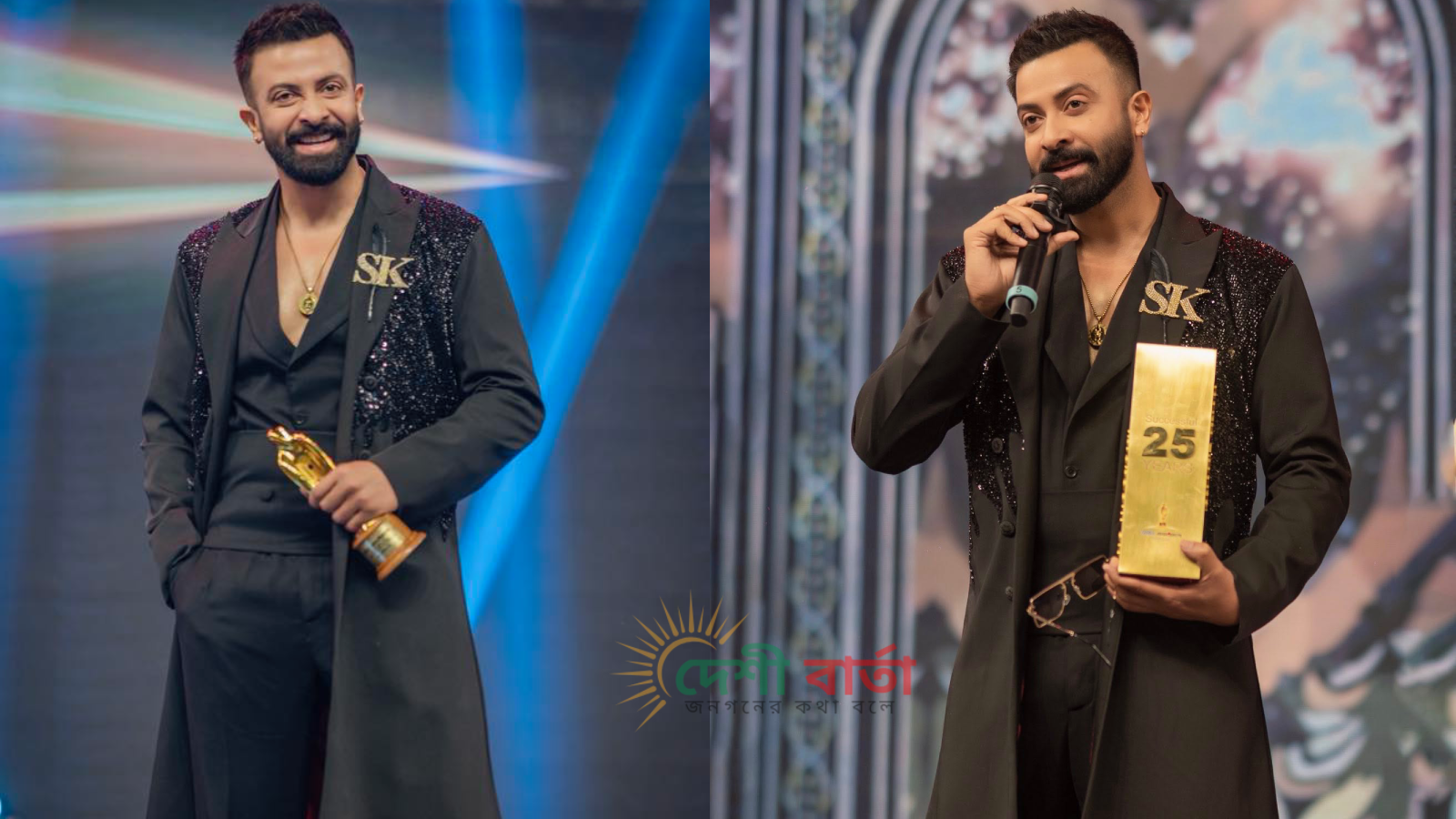 শাকিব খানের ক্যারিয়ারের ২৫ বছর পূর্তি উদযাপন, শাকিবিয়ানদের উদ্দেশে দিলেন হৃদয়ছোঁয়া বার্তা