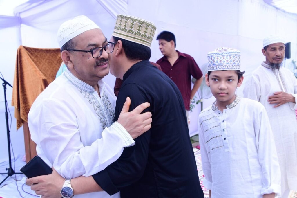 রাজারবাগে ঈদে ডিএমপি কমিশনার