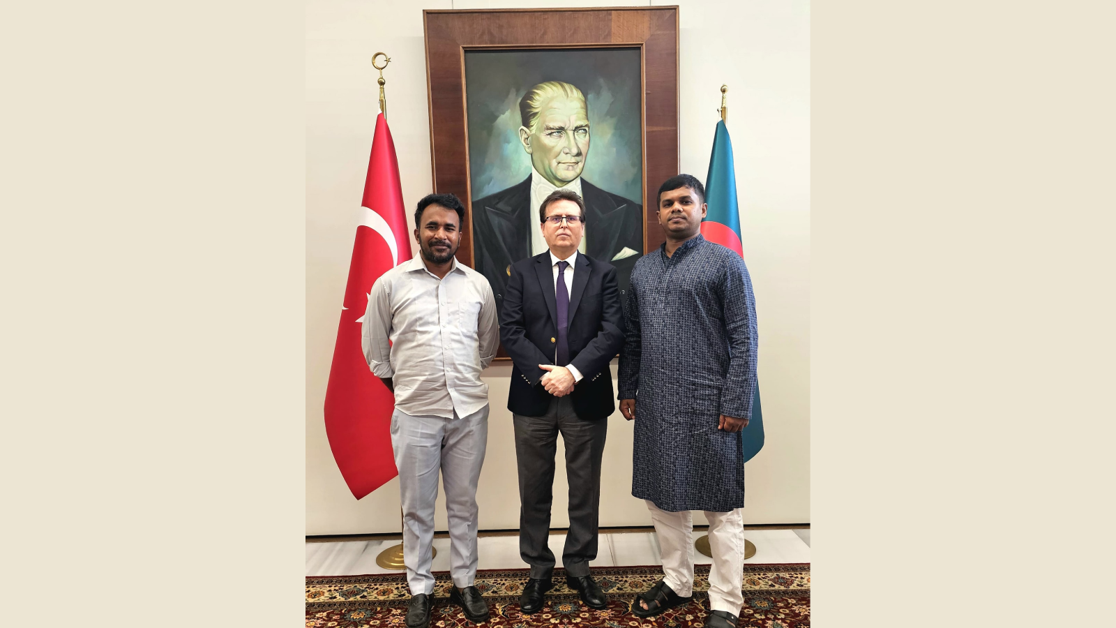 এনসিপি প্রতিনিধিদল তুরস্কের রাষ্ট্রদূতের সঙ্গে সাক্ষাৎ