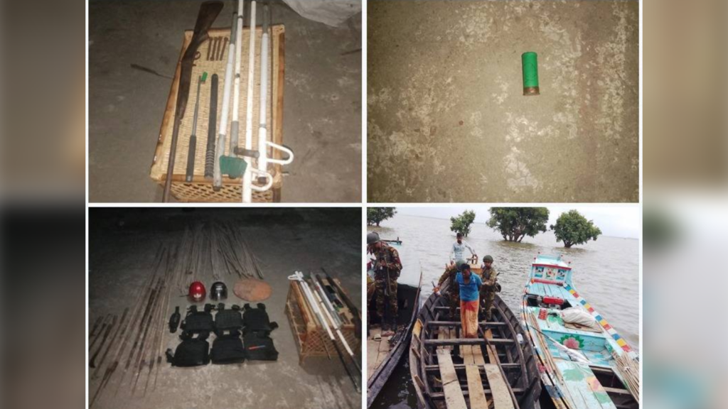 সুনামগঞ্জের দিরাইয়ে সেনাবাহিনীর নেতৃত্বে যৌথ অভিযান, অস্ত্রসহ গ্রেফতার ৪ সন্ত্রাসী