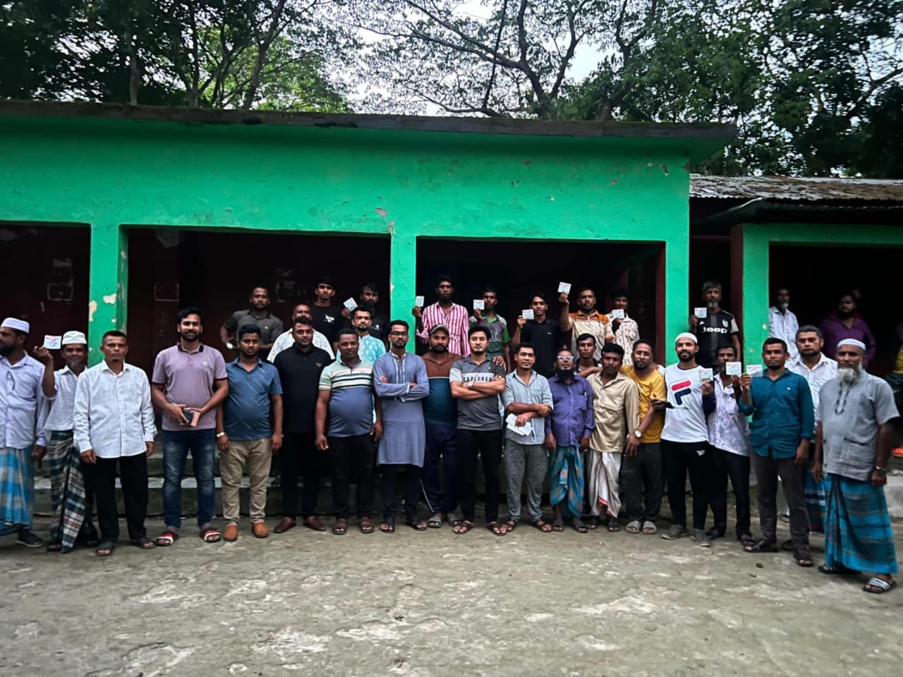 চাঁদপুর সদর থানার চান্দ্রা ইউনিয়ন স্বেচ্ছাসেবক দলের সদস্য নবায়ন ও নতুন সদস্য সংগ্রহ