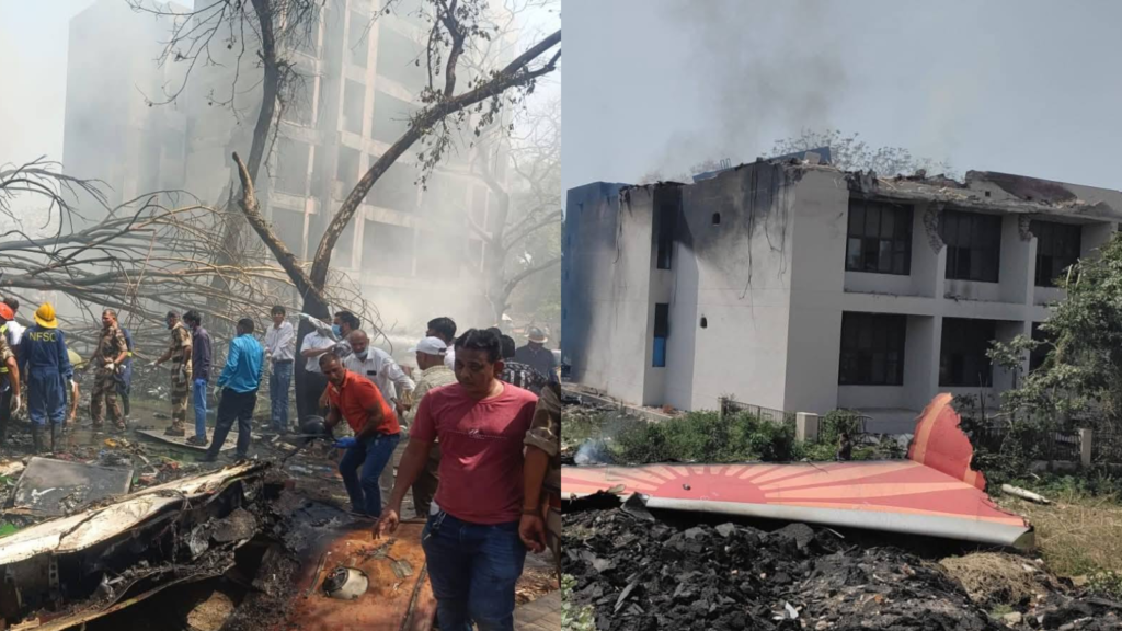 আহমেদাবাদে ভয়াবহ বিমান দুর্ঘটনায় ২৪২ জনের সবাই নিহত