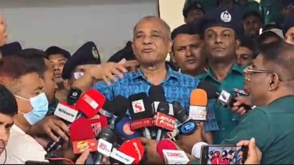 দোষী হলে ব্যবস্থা, নির্দোষ হলে নয়: সাবেক রাষ্ট্রপতি প্রসঙ্গে স্বরাষ্ট্র উপদেষ্টা
