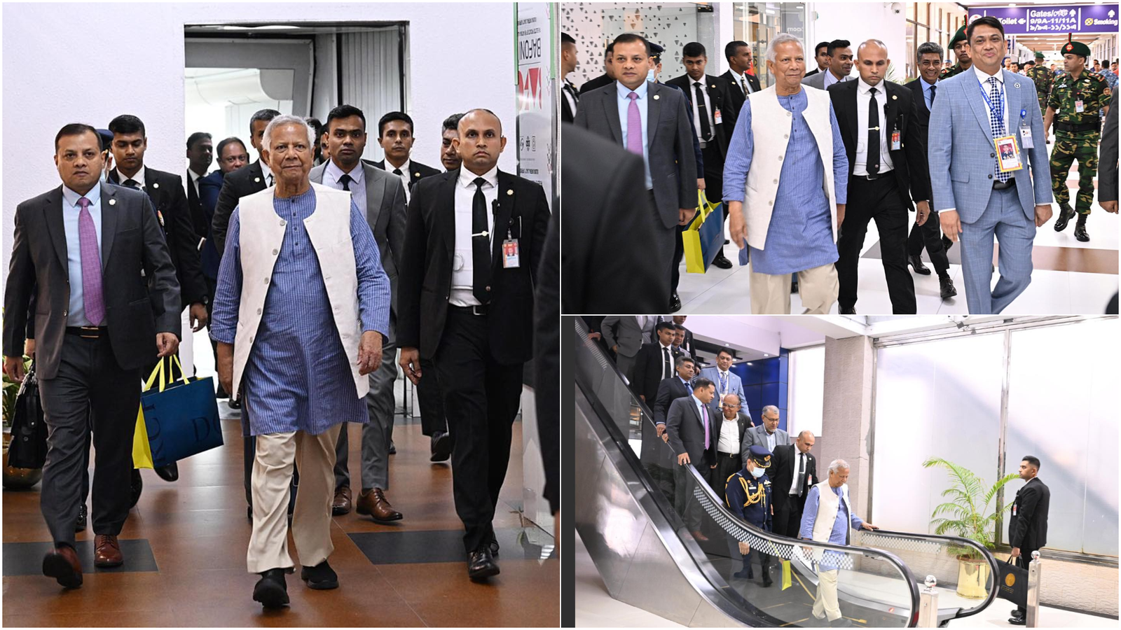 চার দিনের সফর শেষে দেশে ফিরলেন প্রধান উপদেষ্টা ড. ইউনূস