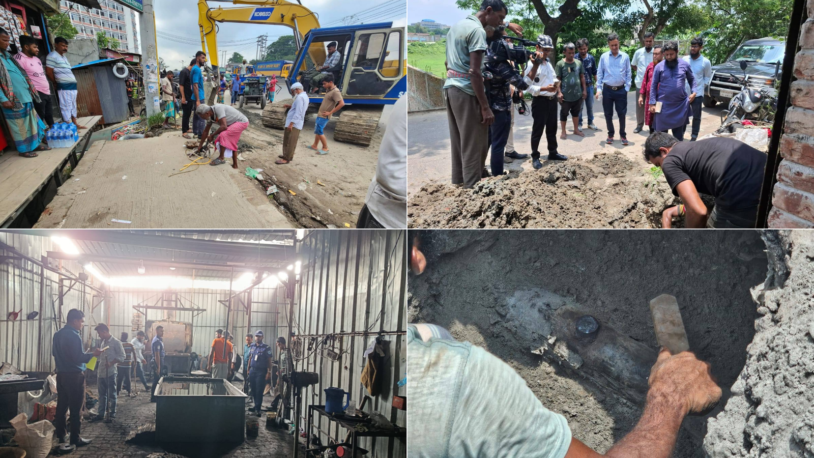 অবৈধ গ্যাস সংযোগ উচ্ছেদে তিতাস গ্যাসের অভিযান: জরিমানা আদায় ও কারাদণ্ড প্রদান