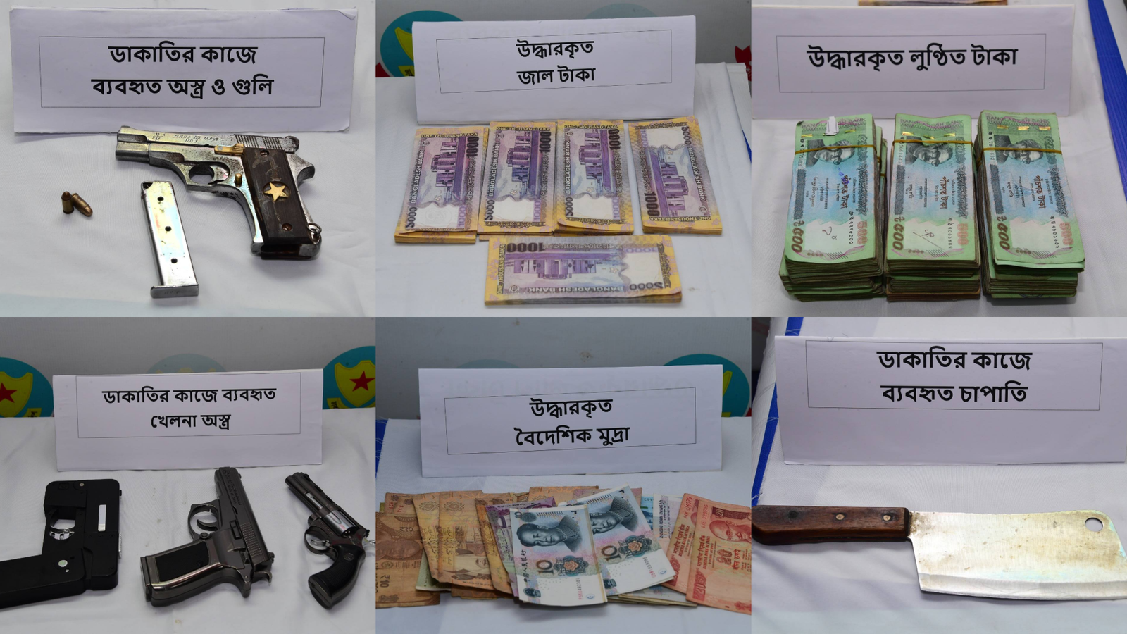মিরপুরে প্রকাশ্য দিবালোকে মানি এক্সচেঞ্জ ব্যবসায়ীর ২১ লক্ষ টাকা ডাকাতি; ছয়জন গ্রেফতার
