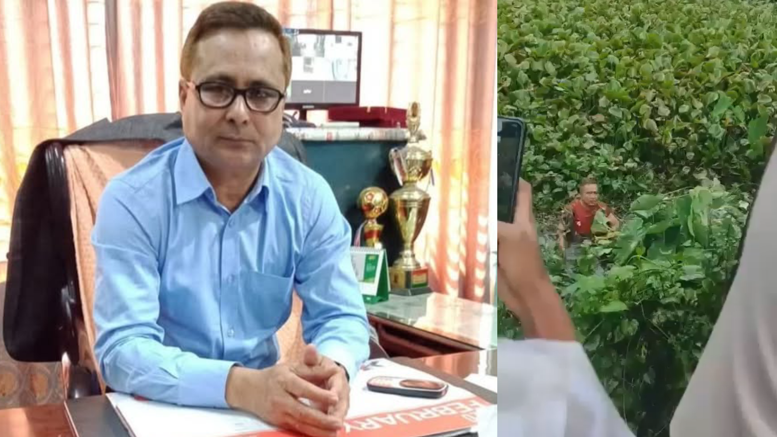 কেশবপুরে সাবেক মেয়র রফিকুল ইসলামকে ছাত্র-জনতার হাতে আটক