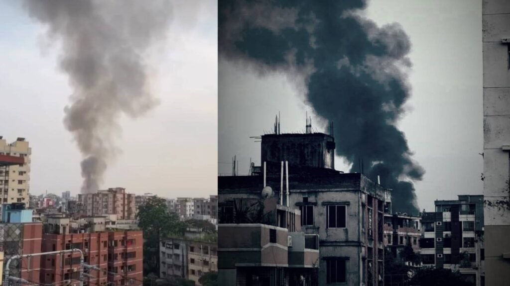 মিরপুর শেওড়াপাড়ায় আবাসিক ভবনে আগুন, ঘটনাস্থলে ফায়ার সার্ভিসের ৩ ইউনিট