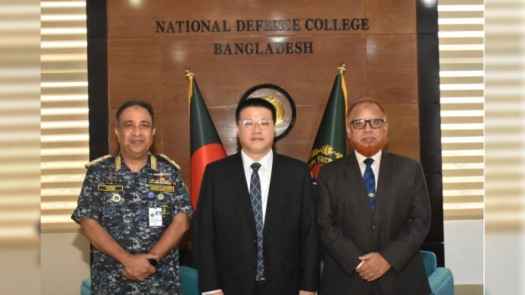চীনা রাষ্ট্রদূত ইয়াও ওয়েনের প্রতিরক্ষা কলেজে বক্তব্য: শান্তিপূর্ণ বৈশ্বিক সহযোগিতার ওপর জোর