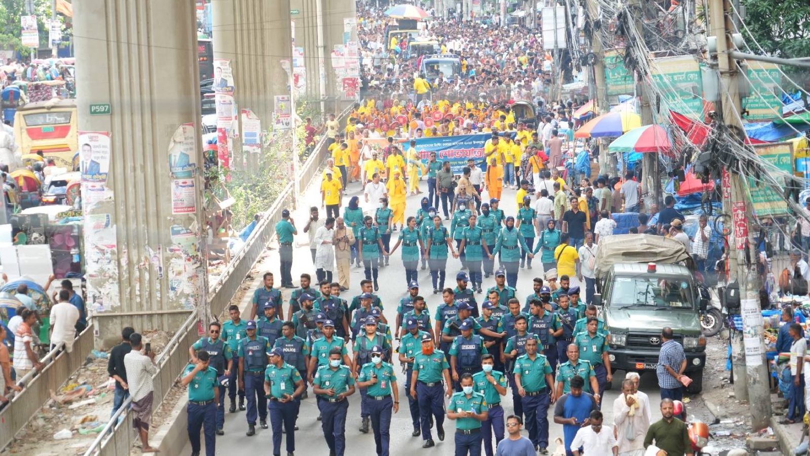 শান্তিপূর্ণভাবে সম্পন্ন উল্টো রথযাত্রা, ডিএমপির নিরাপত্তা প্রশংসিত