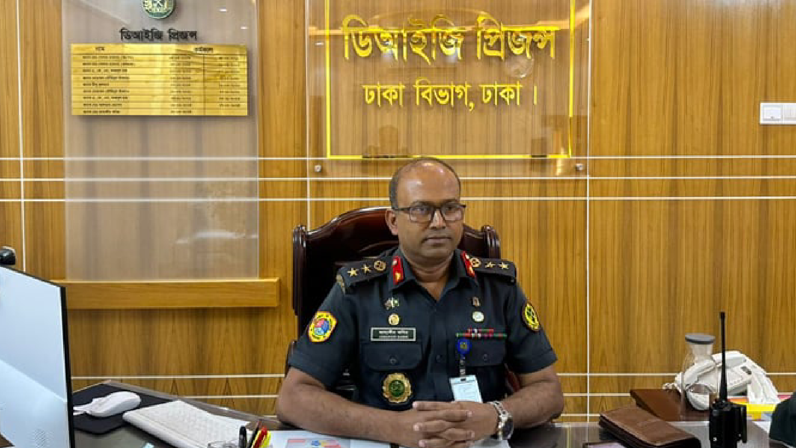 জাহাঙ্গীর কবির অতিরিক্ত আইজি প্রিজন্স হিসেবে পদোন্নতি লাভ