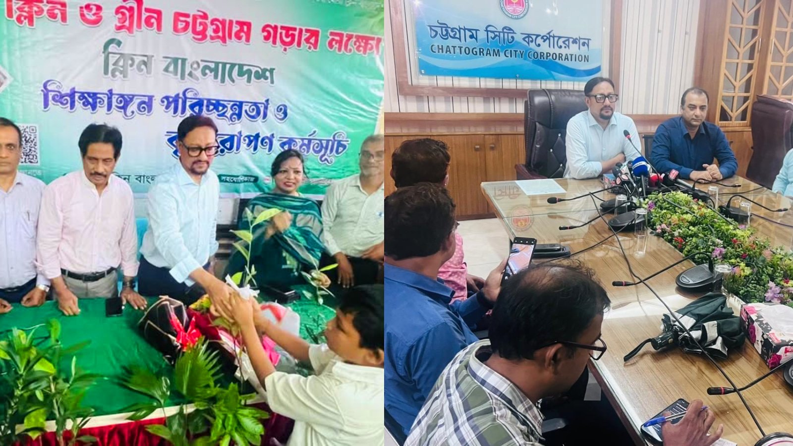কানাডা সফর শেষে সাংবাদিকদের সাথে মতবিনিময়ে চসিক মেয়র ডা. শাহাদাত