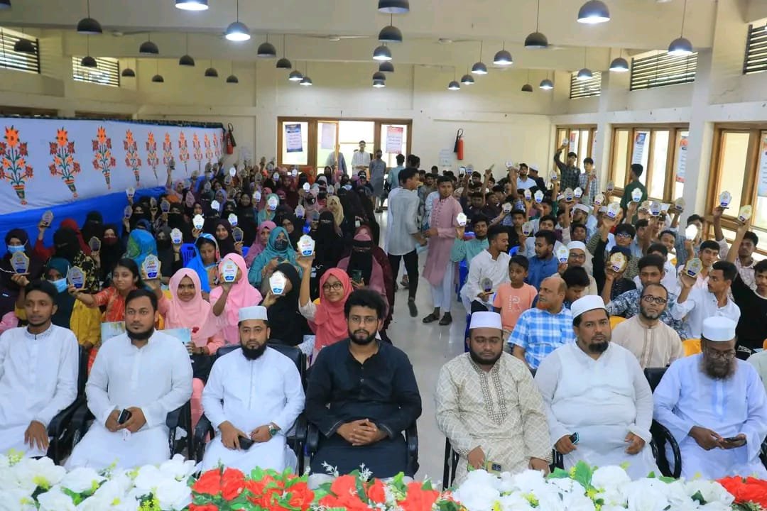 চাঁদপুরে এ প্লাস কৃতি সংবর্ধনা দিল ছাত্রশিবির