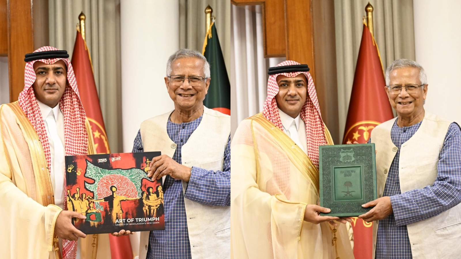 প্রধান উপদেষ্টা ইউনূসের সঙ্গে নতুন সৌদি রাষ্ট্রদূতের সৌজন্য সাক্ষাৎ