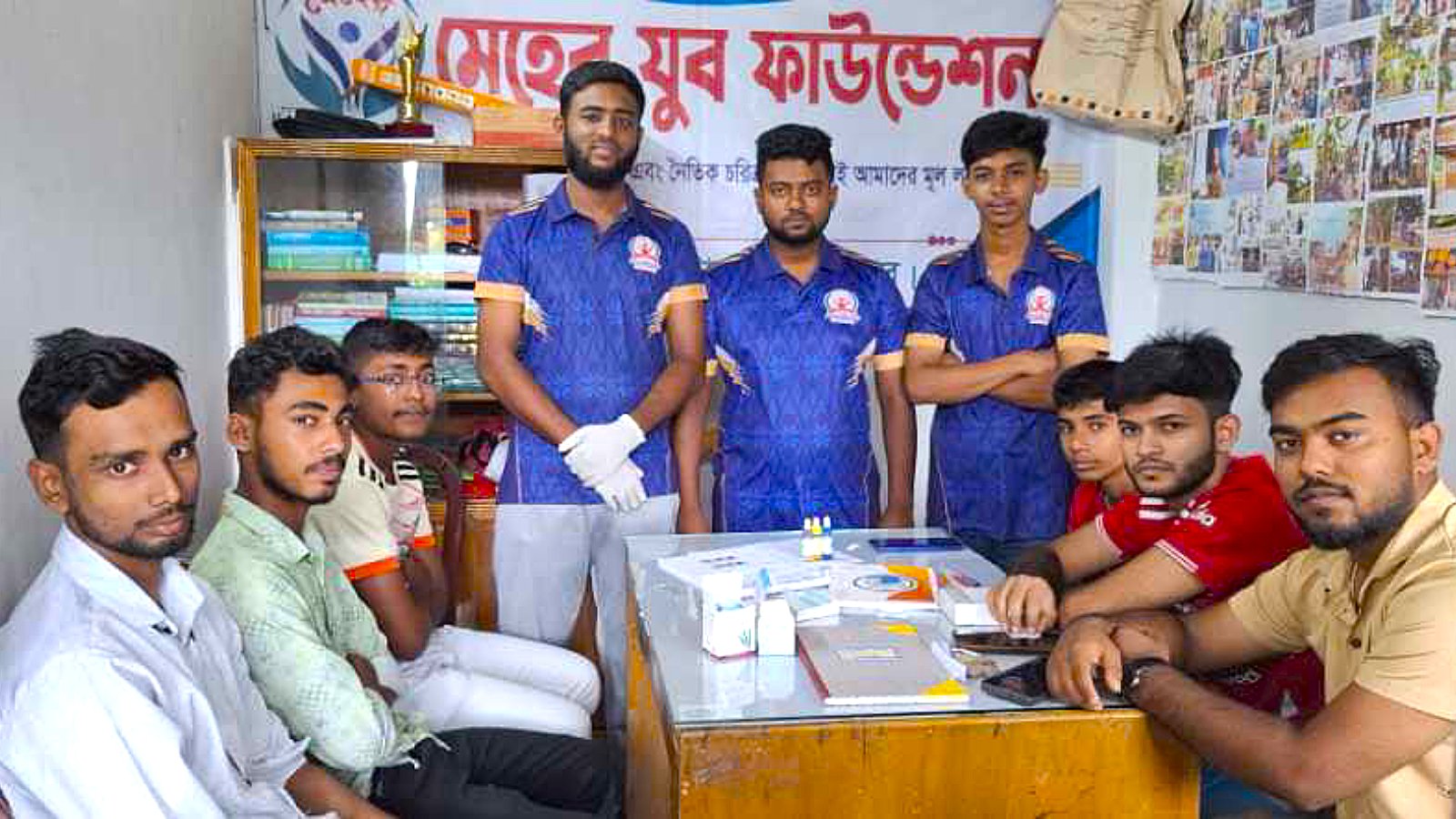 মেহের যুব ফাউন্ডেশনের উদ্যোগে ব্লাড গ্রুপ নির্ণয় প্রশিক্ষণ কর্মসূচি অনুষ্ঠিত