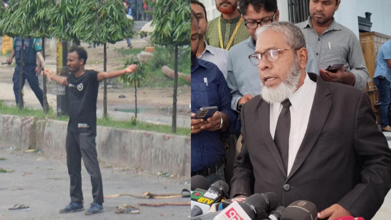 আবু সাঈদ হত্যার ভিডিও কৃত্রিম বুদ্ধিমত্তায় (AI) তৈরি : হাসিনার আইনজীবী