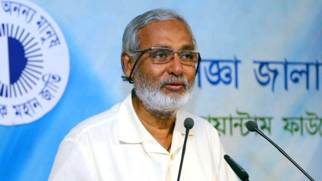 পরমাণু বিজ্ঞানী ও উন্মুক্ত বিশ্ববিদ্যালয়ের প্রতিষ্ঠাতা উপাচার্য অধ্যাপক শমশের আলী আর নেই