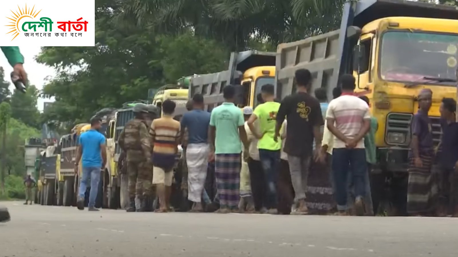 সাদাপাথর থেকে চুরি হওয়া পাথর উদ্ধার, আটক দুই শতাধিক ট্রাক