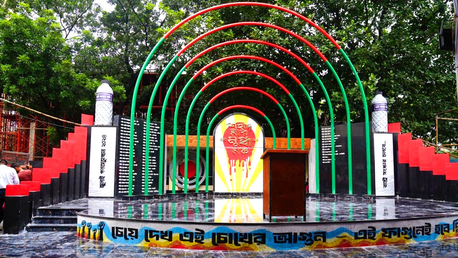 উত্তরায় ‘মুগ্ধ মঞ্চ’ উদ্বোধন: গণতন্ত্র, স্মৃতি ও প্রতিরোধের নতুন প্রতীক