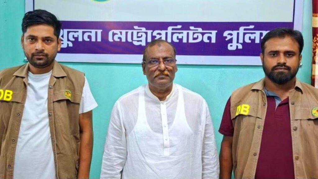 আইচগাতি ইউনিয়নের সাবেক চেয়ারম্যান ও খুলনা জেলা কৃষকলীগের সভাপতি গ্রেফতার