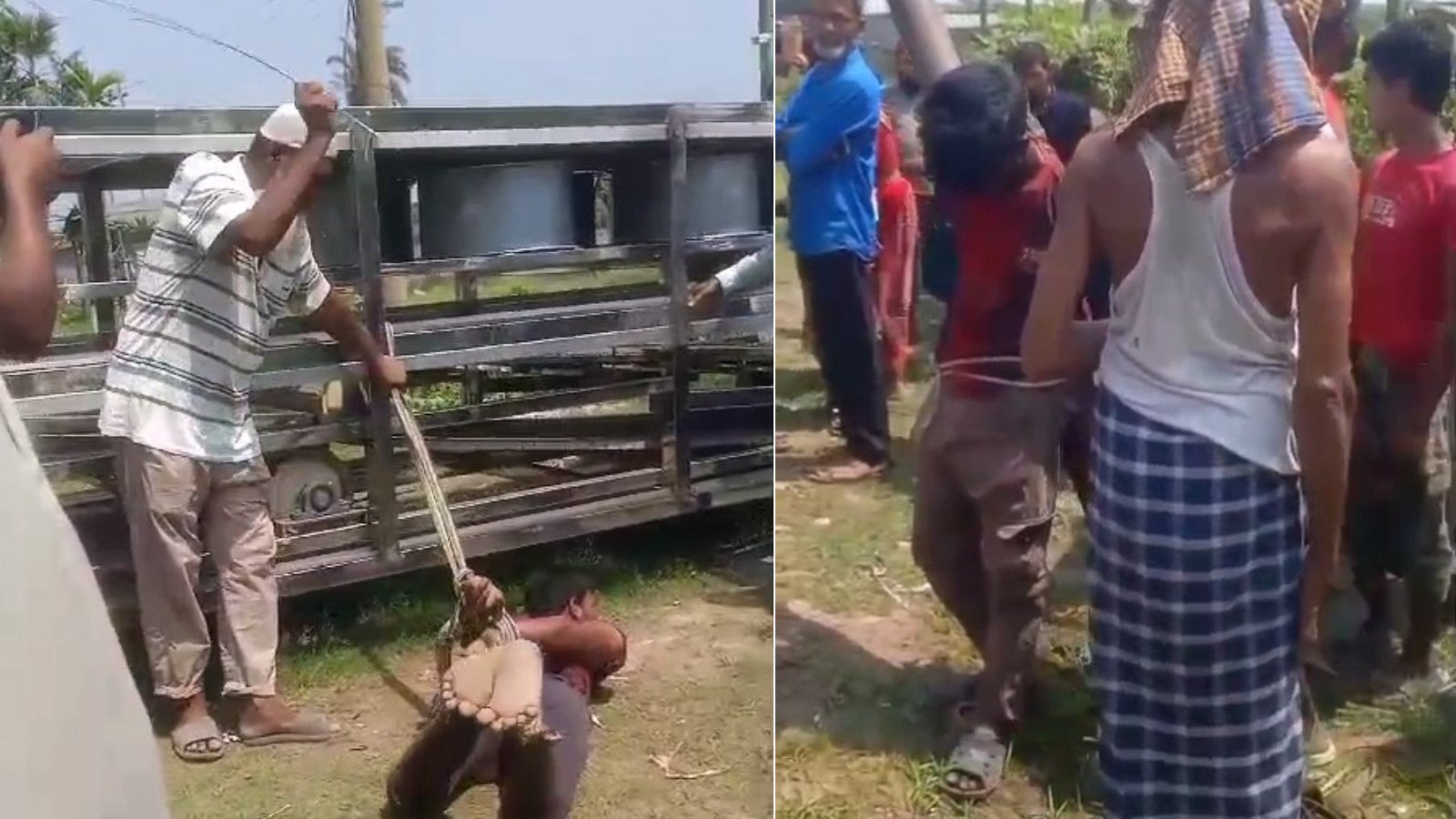 বরিশালে দুই মুসলিম তরুণকে মারধরের ভিডিওকে 'হিন্দু নির্যাতন' বলে প্রচার