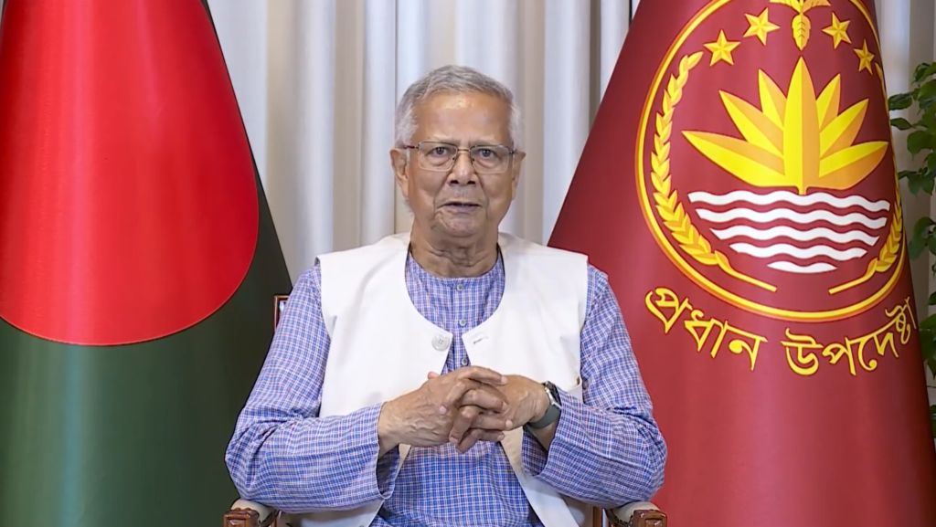 ১৬ বছরের ক্ষোভের বিস্ফোরণ ছিল জুলাই আন্দোলন: প্রধান উপদেষ্টার বক্তব্য