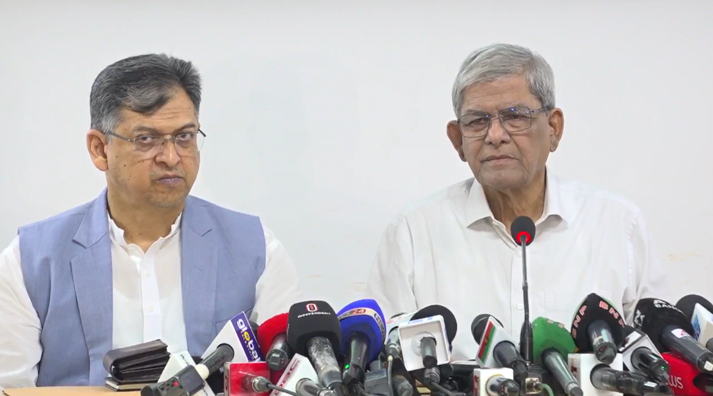 ফ্যাসিস্ট শাসনের বিরুদ্ধে দীর্ঘ সংগ্রামের গল্প বললেন মির্জা ফখরুল