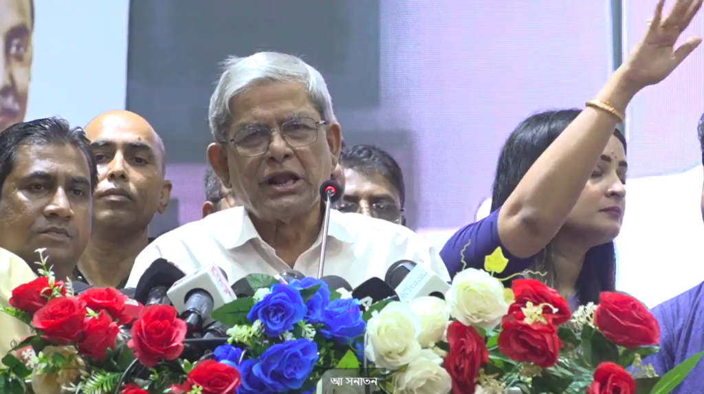 মুক্তিযুদ্ধের চেতনা ধ্বংসের ষড়যন্ত্রের অভিযোগ বিএনপি মহাসচিবের