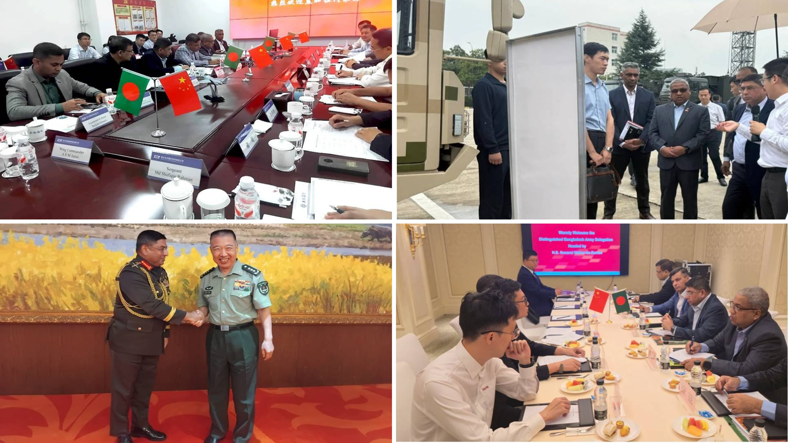 চীন সফর শেষে দেশে ফিরলেন সেনাবাহিনী প্রধান