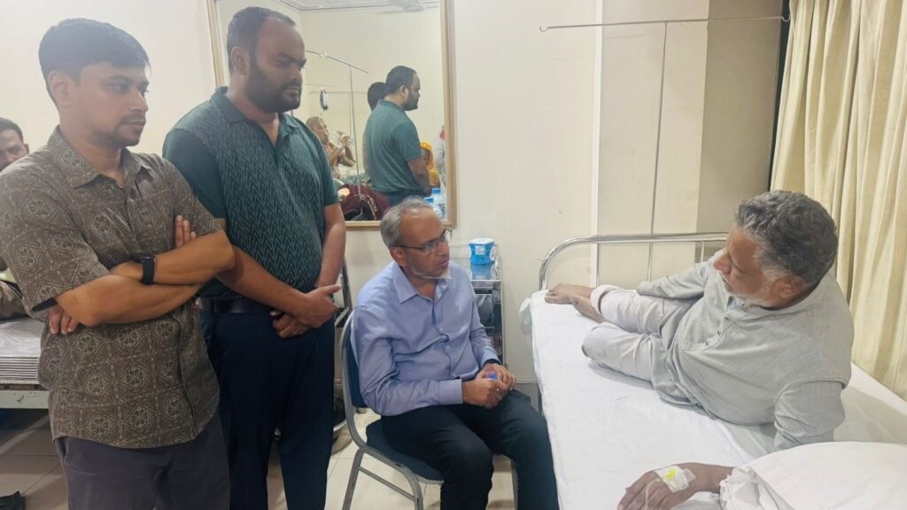 দুর্বৃত্তদের হামলায় আহত জাগপা সভাপতি, প্রতিবাদ জানিয়েছেন বিএনপি মহাসচিব