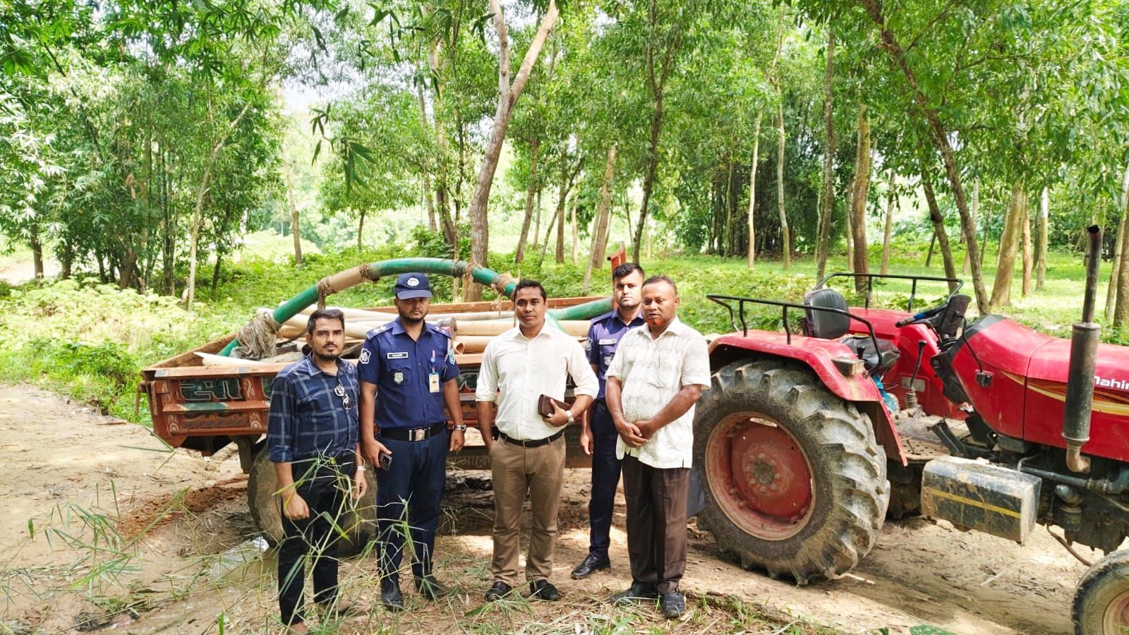মাধবপুরে মোবাইল কোর্ট অভিযান, অবৈধ ড্রেজার জব্দ ও জরিমানা