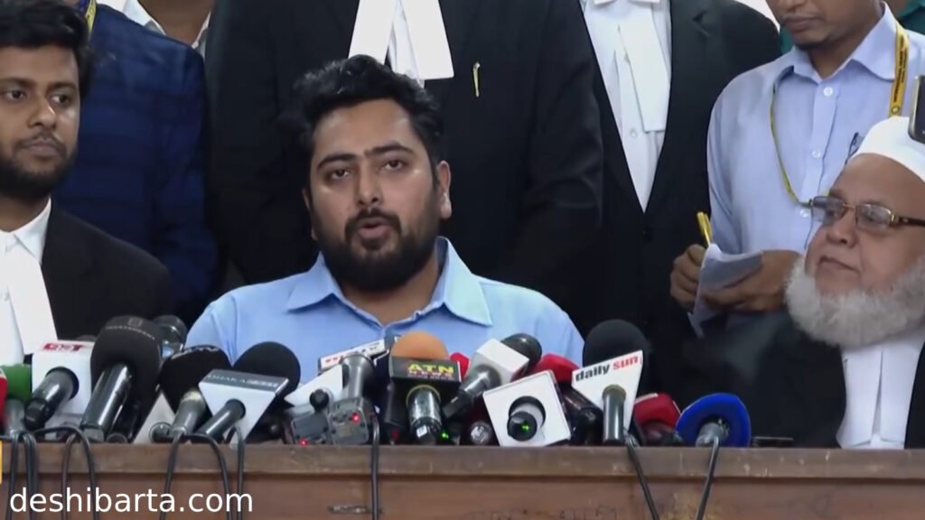 সরকার ইলেকট্রনিক মিডিয়াকে সম্পূর্ণ নিয়ন্ত্রণে নিয়েছিল: ট্রাইব্যুনালে নাহিদ ইসলাম