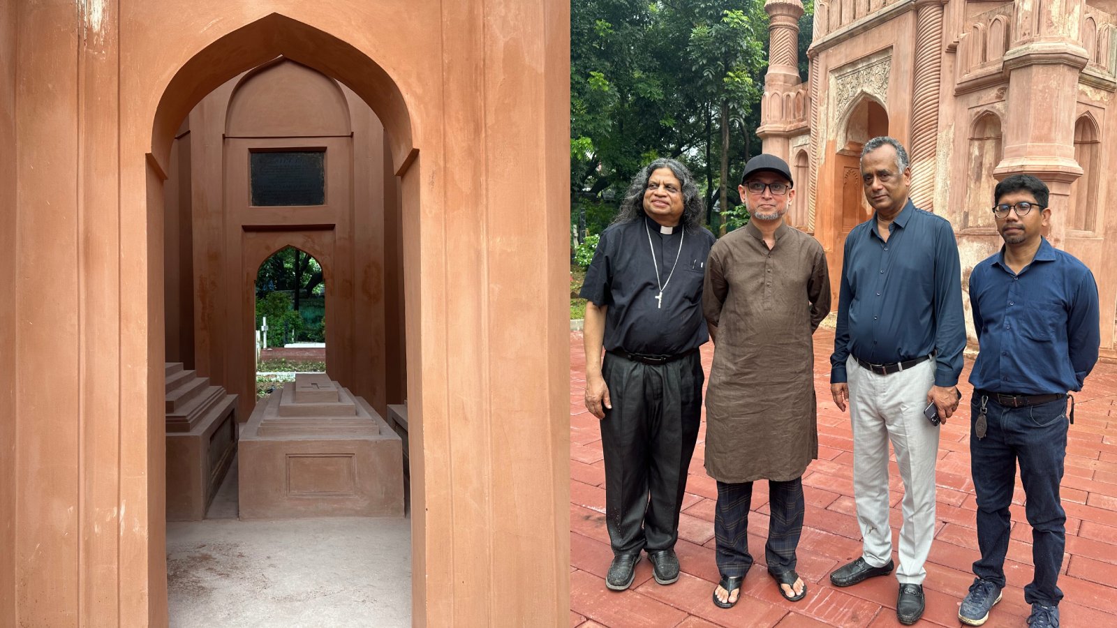 ওয়ারীতে ‘কলম্বো সাহেবের সমাধি’ সংস্কার কাজের উদ্বোধন করলেন সংস্কৃতি উপদেষ্টা
