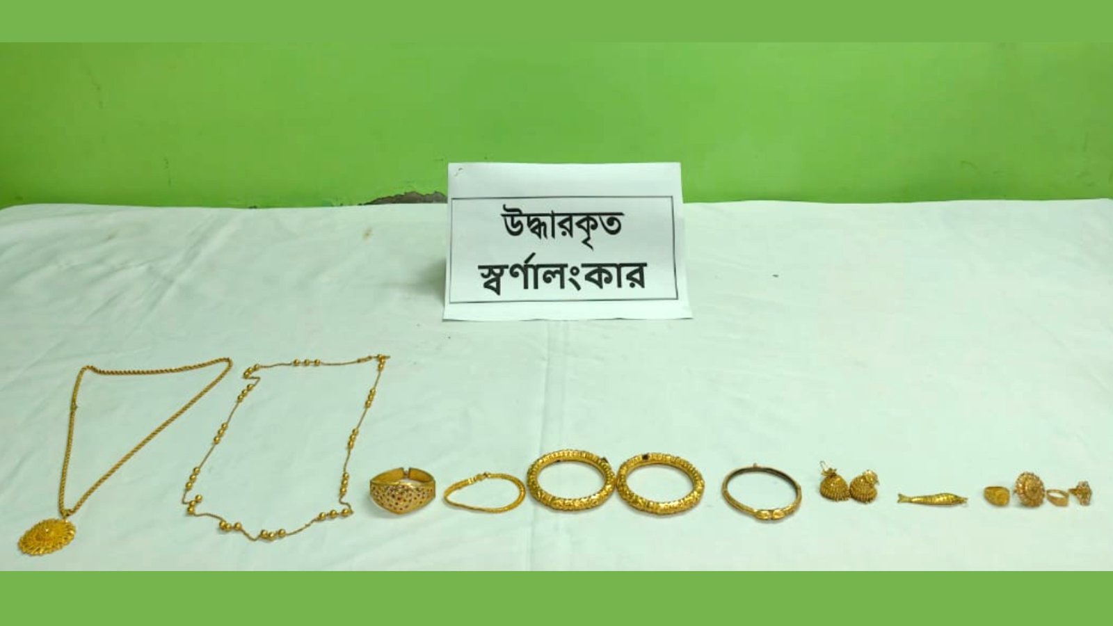 মাদারীপুরের সঙ্গীতশিল্পী সীমা সাহার বাসা থেকে চুরি যাওয়া স্বর্ণালংকারসহ ১ জন গ্রেপ্তার