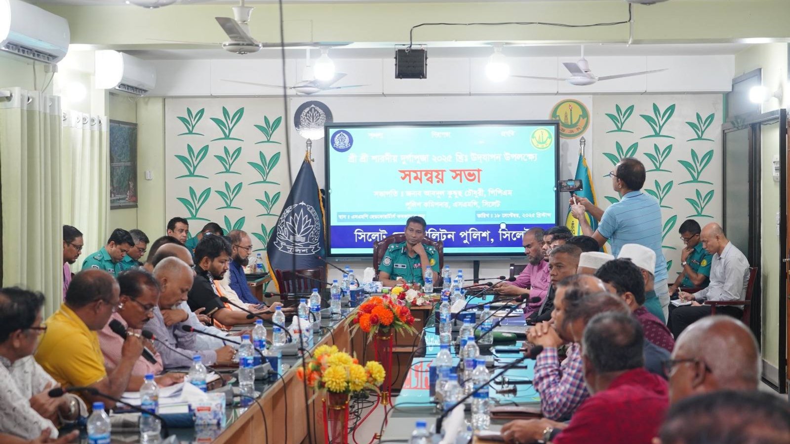 সিলেটে দুর্গাপূজা উপলক্ষে পুলিশের বিশেষ ব্যবস্থা, নতুন হটলাইন চালু