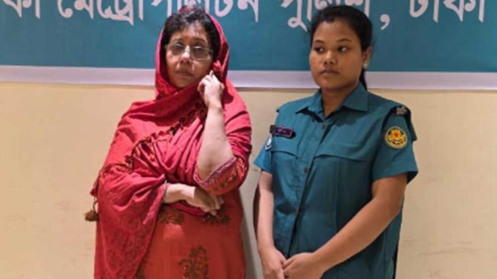 গুলশান থেকে ঢাকা উত্তর সিটির নারী কাউন্সিলর গ্রেপ্তার