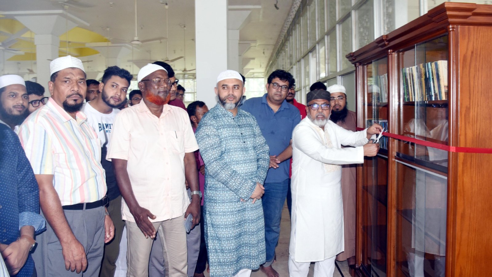 খুলনা বিশ্ববিদ্যালয়ের কেন্দ্রীয় মসজিদে স্টাডি কর্নার উদ্বোধন