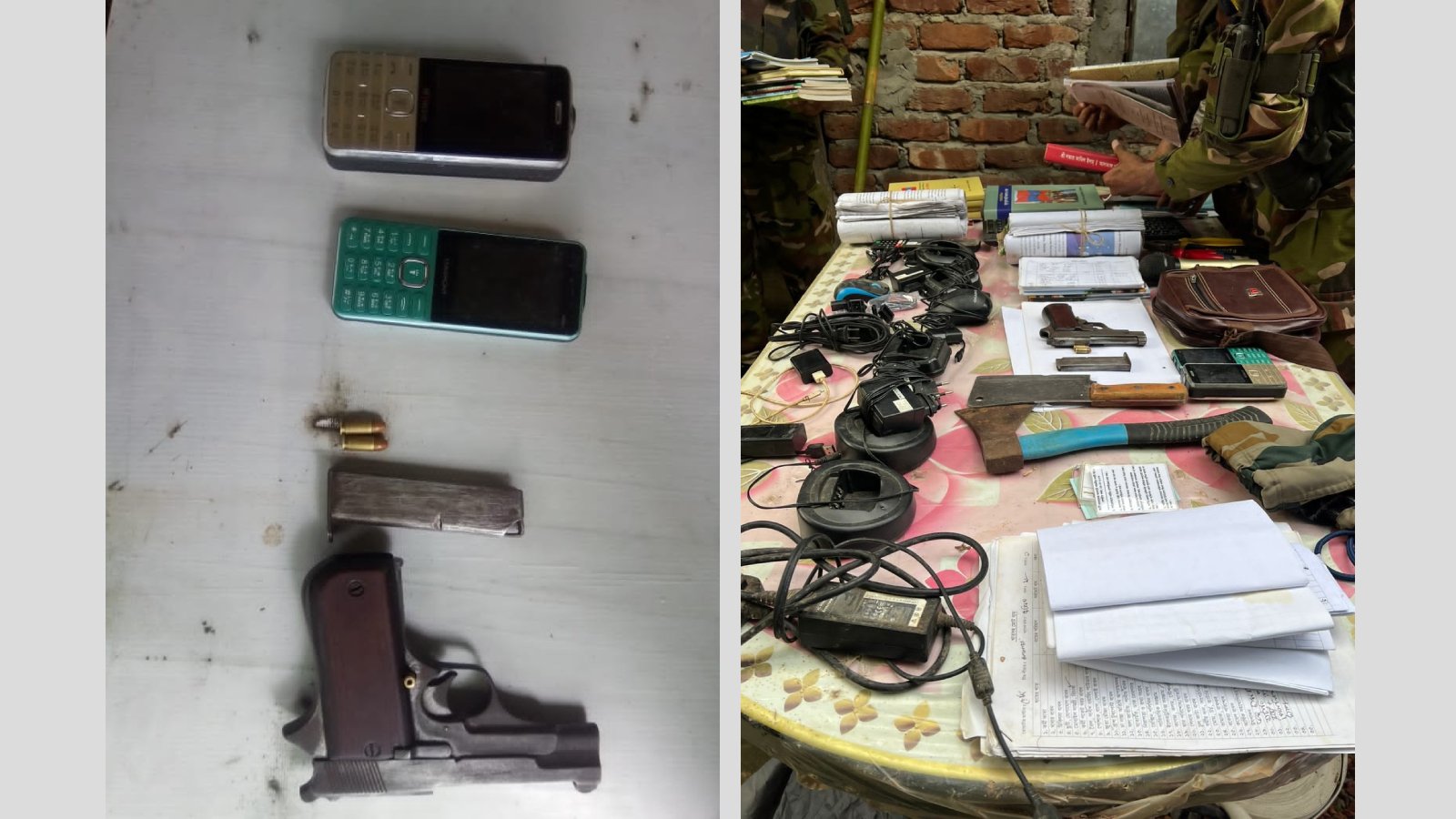 খাগড়াছড়িতে সেনা অভিযান: ইউপিডিএফ এর গোপন আস্তানা থেকে অস্ত্র ও গোলাবারুদ উদ্ধার