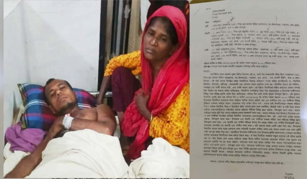 চাঁদপুর সদরের বাগাদীতে সম্পত্তিগত বিরোধে। বসতবাড়িতে হামলা, নারীসহ আহত-৩।