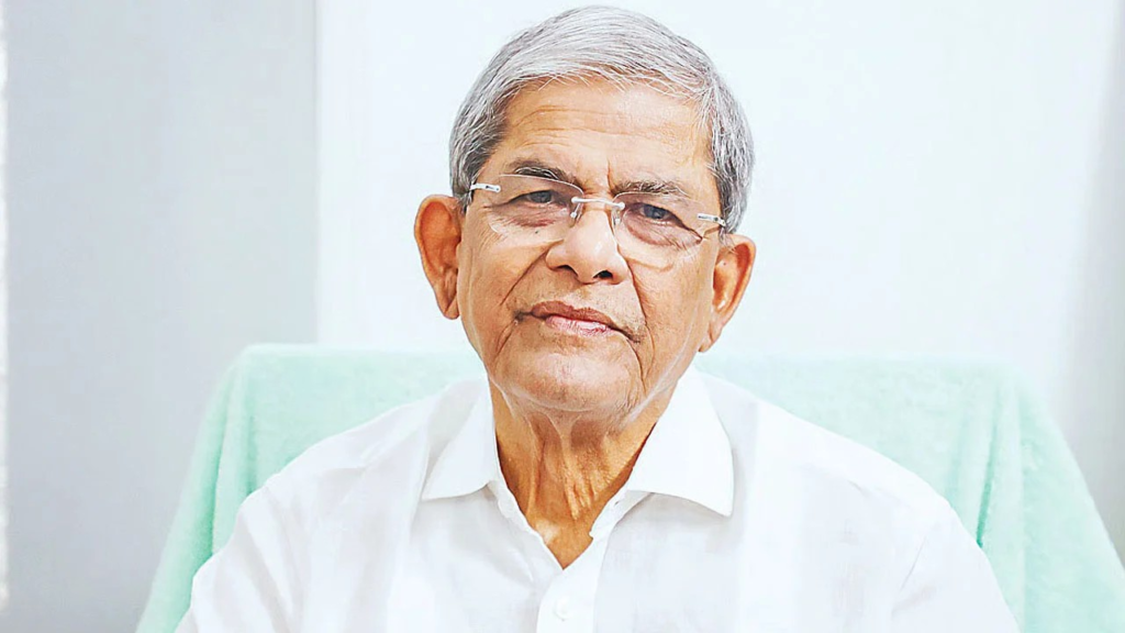 ফারাক্কা বাঁধ মরণফাঁদে পরিণত হয়েছে: মির্জা ফখরুল।
