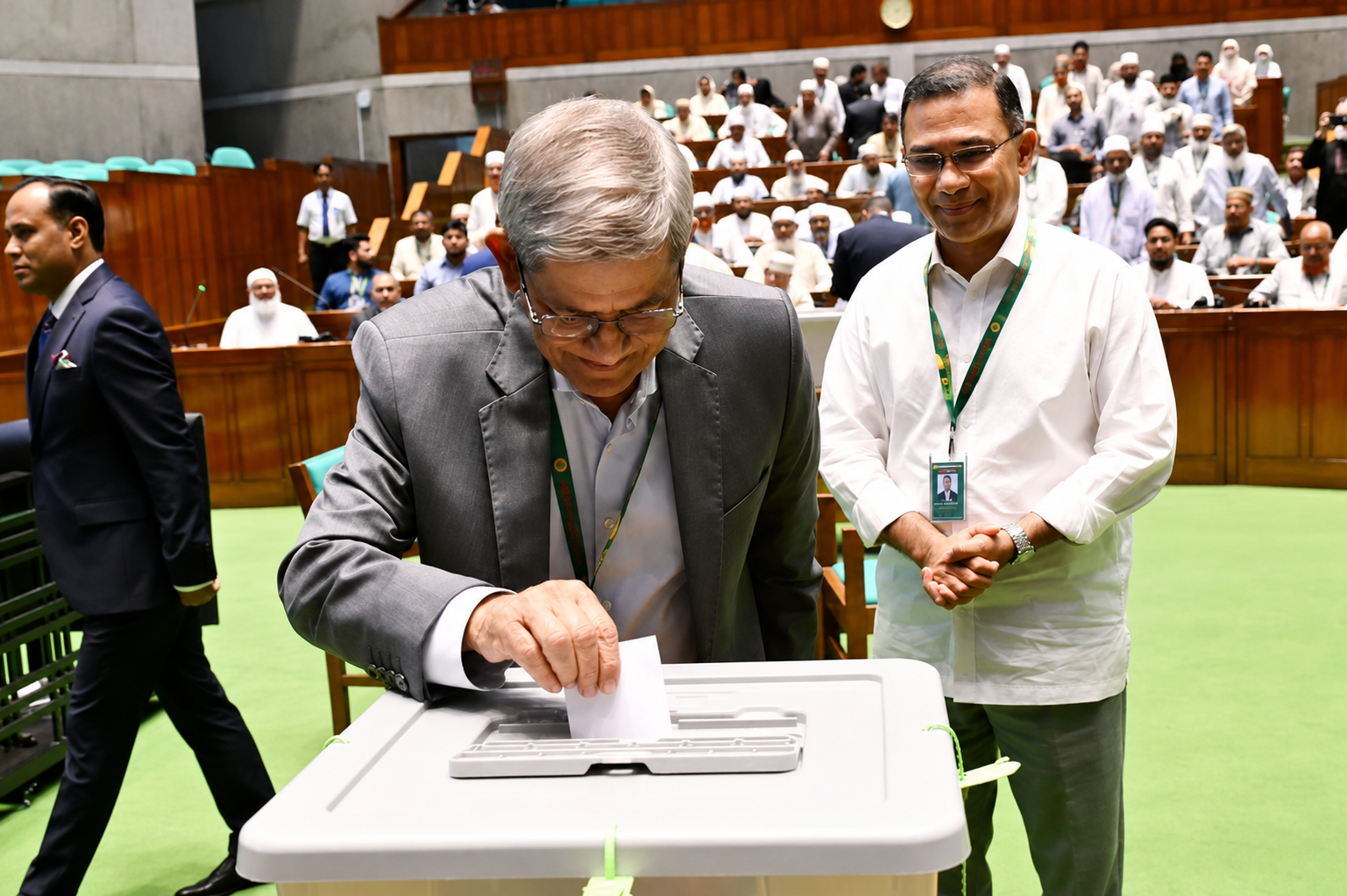 ৩৫ বছর পর প্রতিদ্বন্দ্বিতাপূর্ণ রাষ্ট্রপতি নির্বাচন